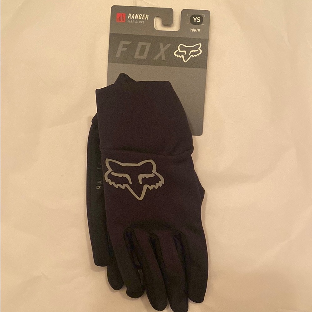 Fox Youth Black Ranger Gloves